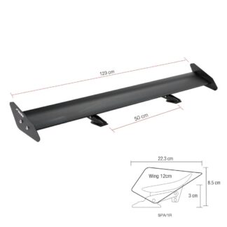Simoni Racing Spoiler for roof single wing Light Breeze