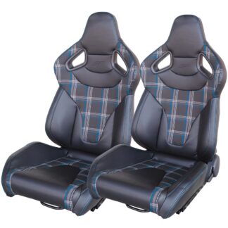 Simoni Racing Pair Seats Jakie Blue