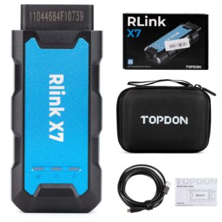 TOPDON RLink X7 for Benz 2005 to 2024 Supports Diagnostic, Offline Coding/Programming, Unlock Hidden Functions & DoIP