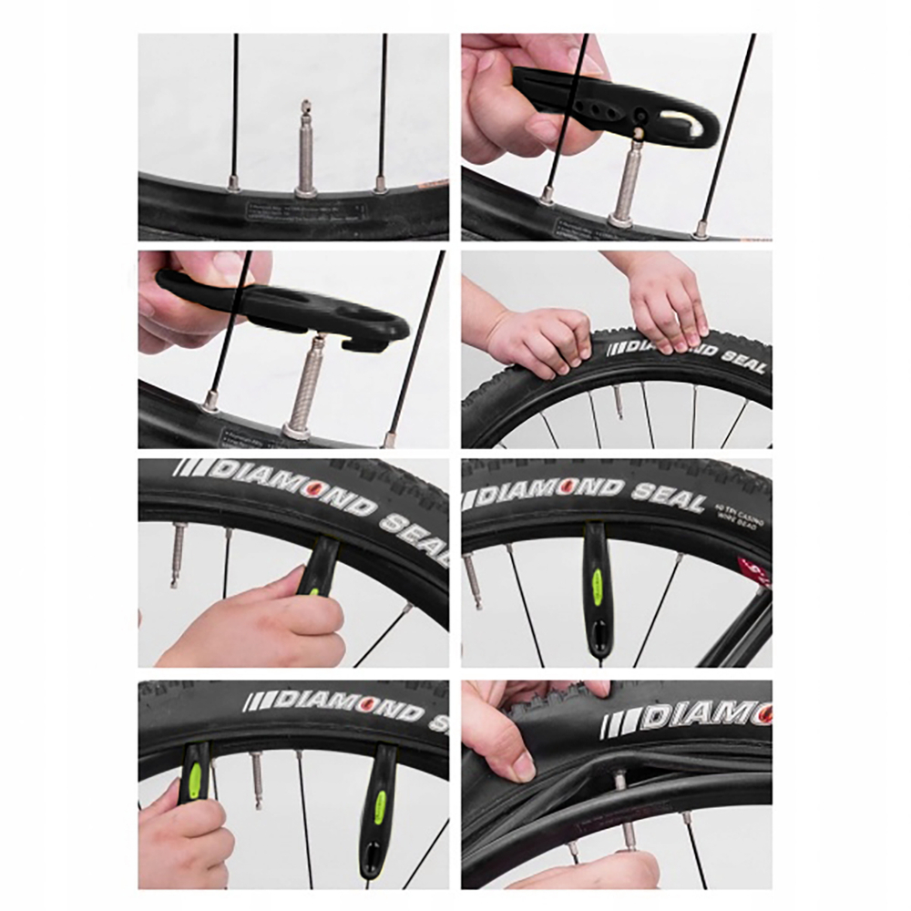 Rockbros QTB004 tire lever set - black (2 pcs in set) - Pilt 3