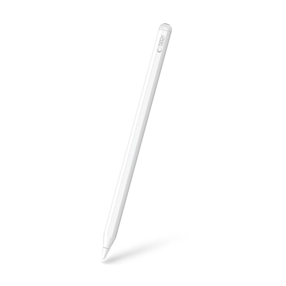 Tech-Protect Digital Magnetic Stylus Pen 2 Magnetic for iPad Tablet - White - Image 2