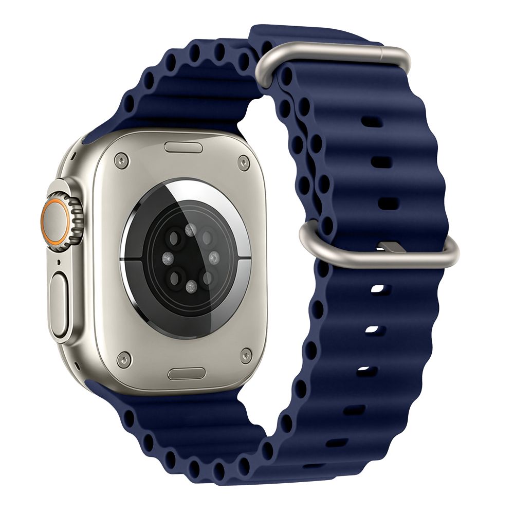 Tech-Protect IconBand Pro Strap for Apple Watch 4 / 5 / 6 / 7 / 8 / 9 / SE / Ultra 1 / 2 (42/44/45/49 mm) - Navy Blue - Image 2