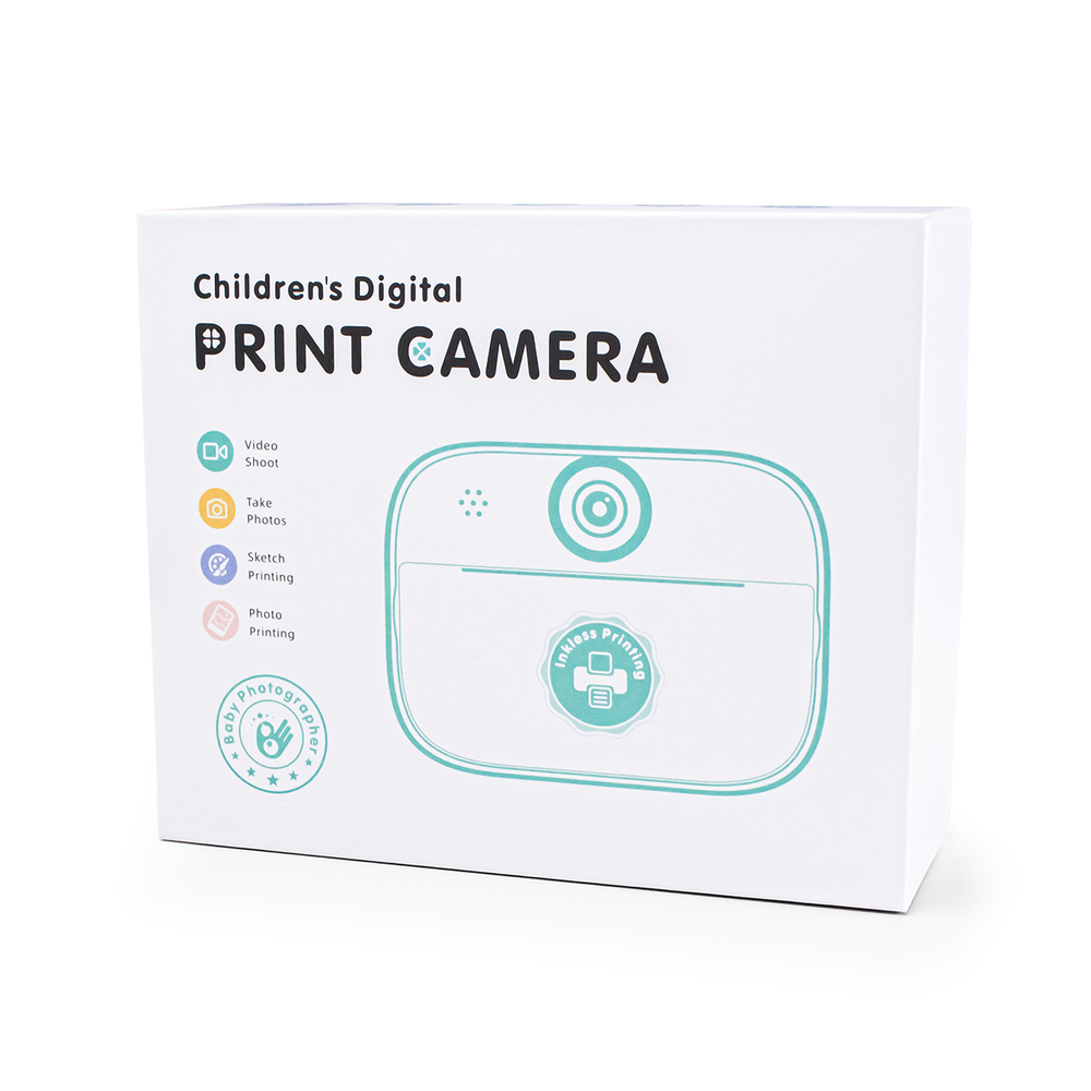 Mini Thermal Printer for Kids with Camera and Camcorder - Pink - Image 3