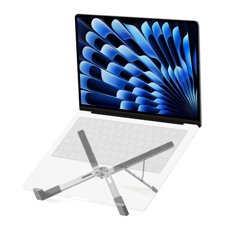 Tech-Protect ULS300 Laptop Stand - Silver — изображение 2