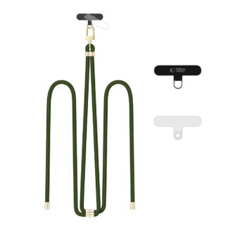 Tech-Protect C7S Rope Crossbody Strap Leash - Olive