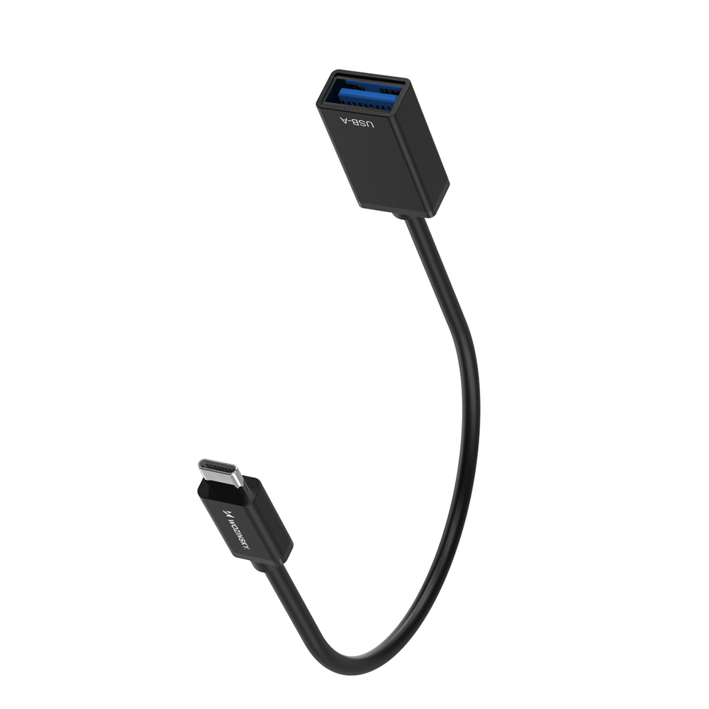 Wozinsky WOTGY1S USB-C 3.0 (male) - USB-A 3.0 (female) OTG Adapter - Black — изображение 3