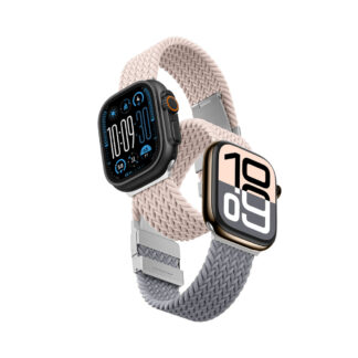 Set of 2 AmazingThing Blend Band straps for Apple Watch 42mm - pink-grey / pink