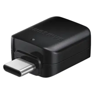 Samsung EE-UN930 USB-A to USB-C OTG Adapter (Bulk - Replacement Packaging) - Black