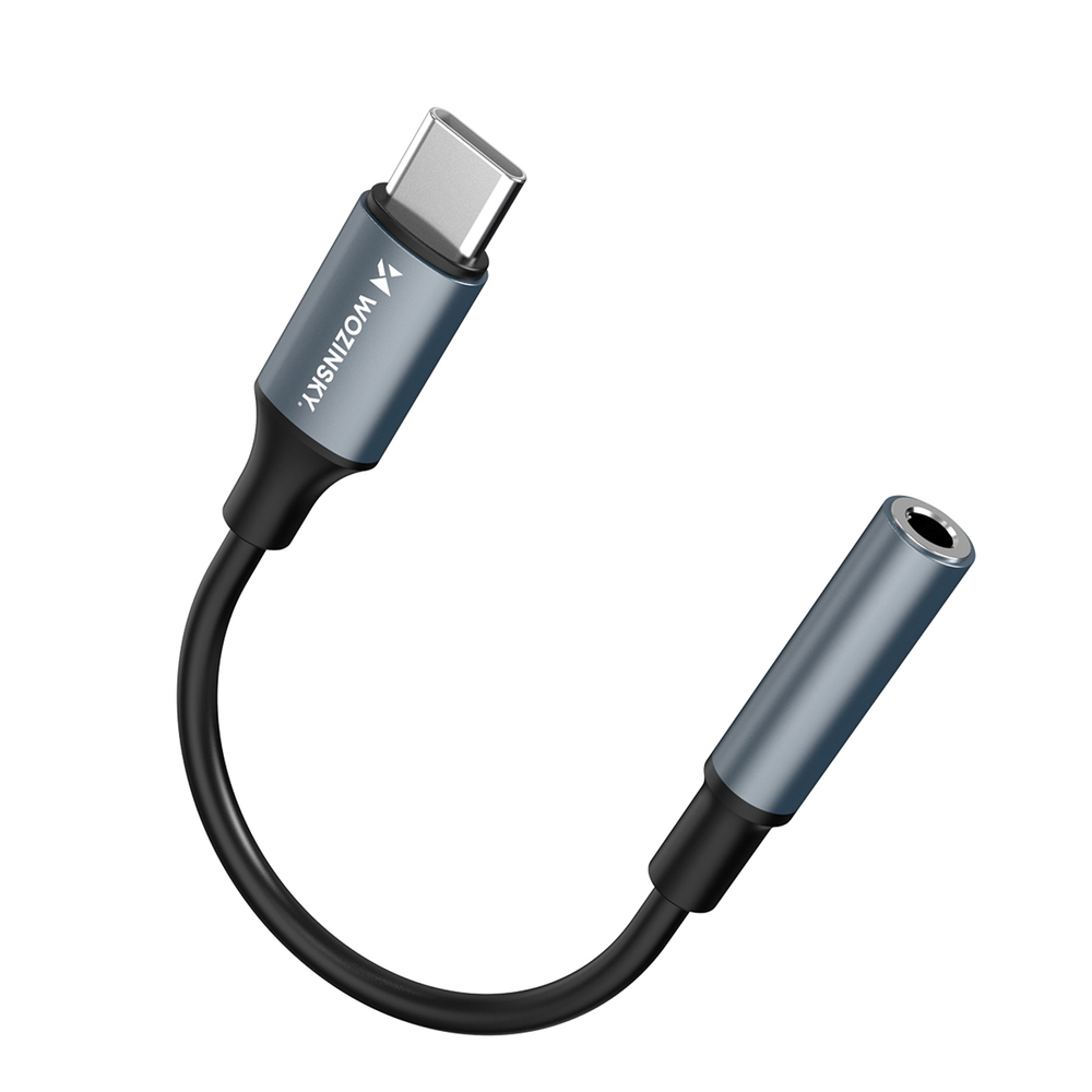Wozinsky WACM-01 USB-C Adapter - 3.5mm Mini Jack - Black - Image 3