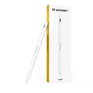 Wozinsky WRA-08 Stylus for iPad USB-C Fast Charging - White