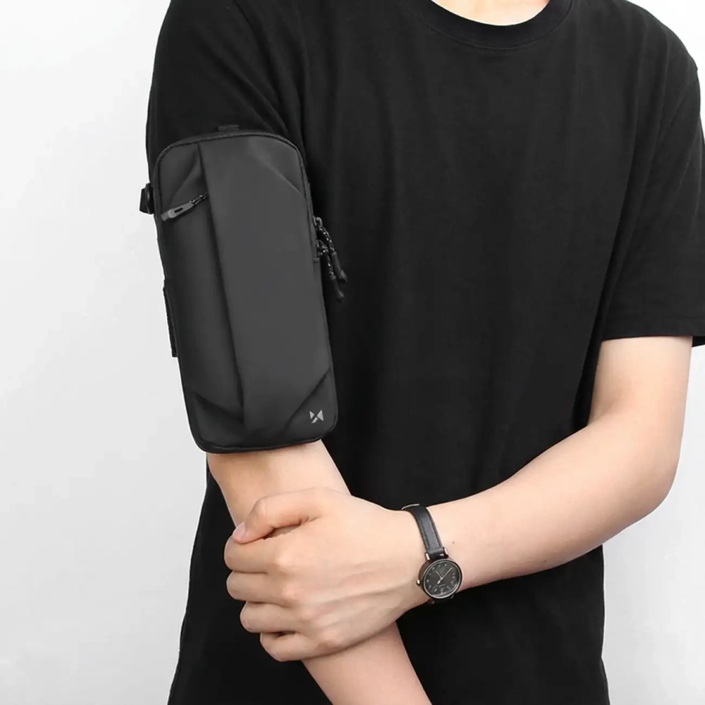 Wozinsky WSDB-B armband phone bag for running - black - Image 2