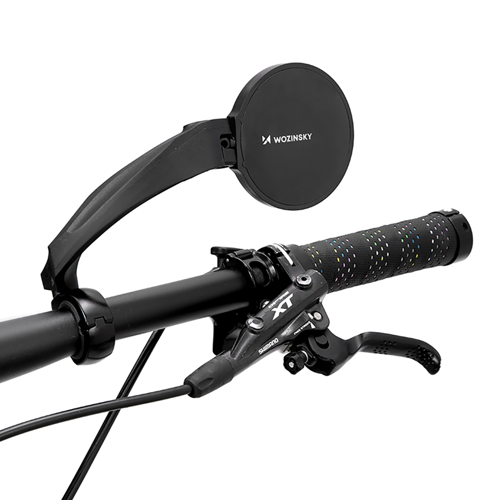 Wozinsky WLR-01I Rearview Left Bicycle Mirror - Black - Image 3