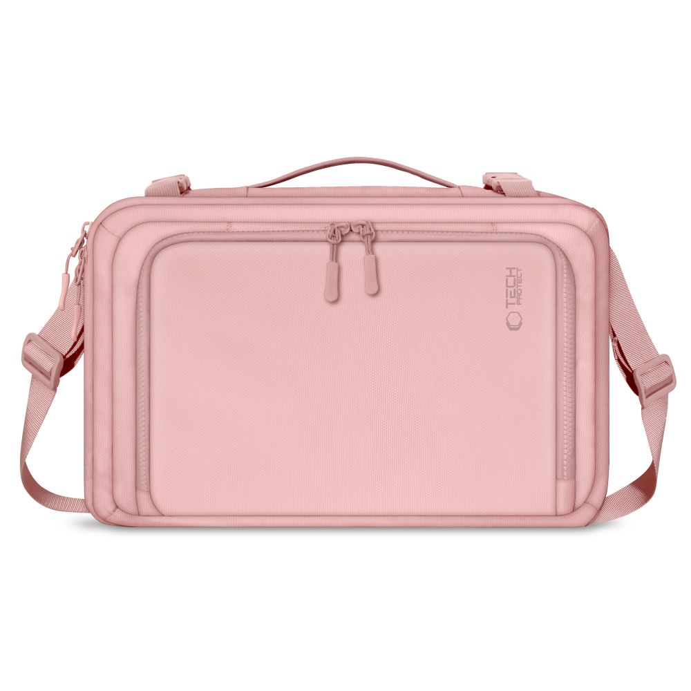 Tech-Protect Defender S50 Backpack for Ryanair & Wizzar, 20L Laptop - Pink - Image 3
