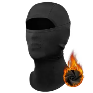 Qunature 13230023010 ski balaclava bike motorcycle balaklava size M - black