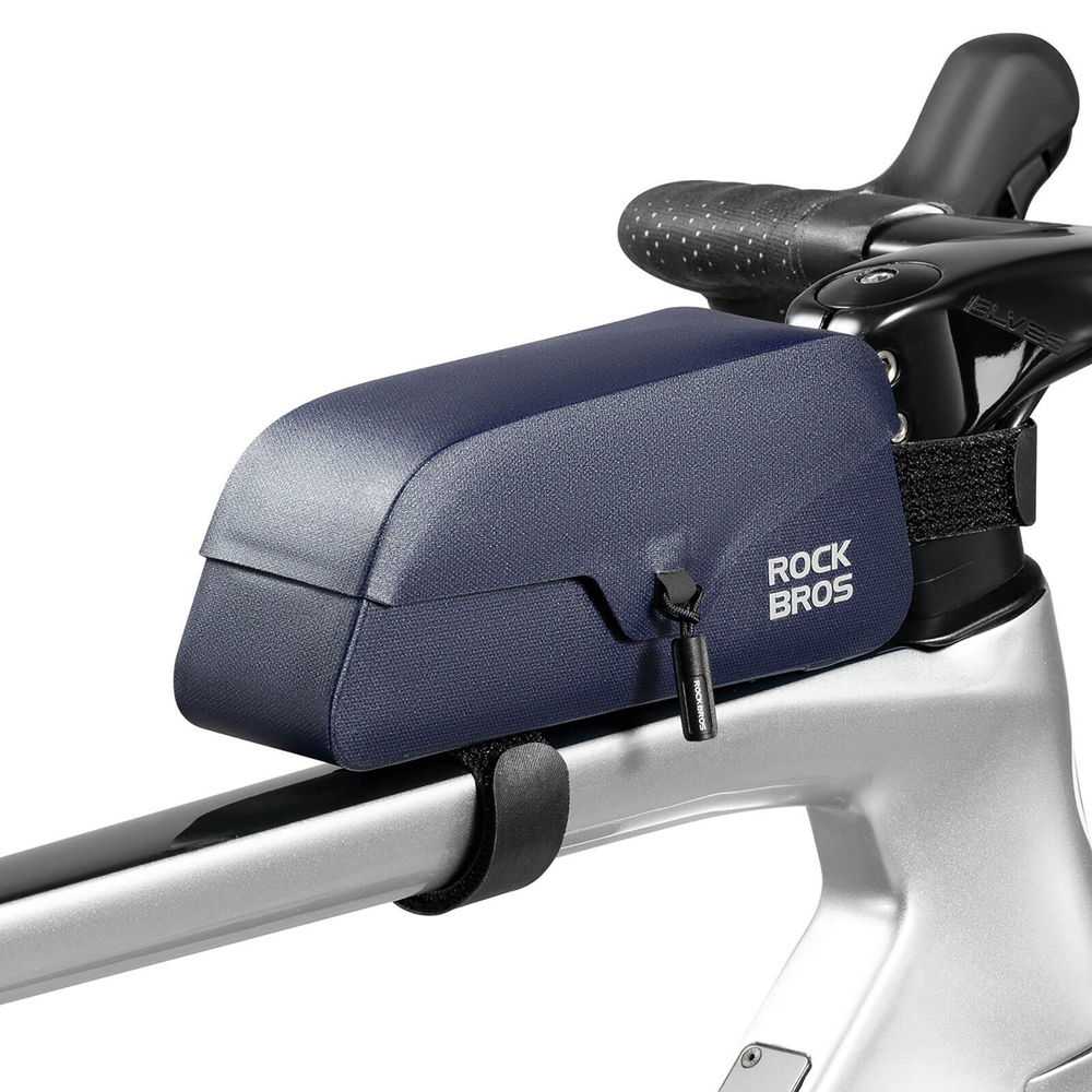 Rockbros 30120122006 Waterproof Bicycle Frame Bag with Magnetic Closure 0.9L - Blue - Pilt 2
