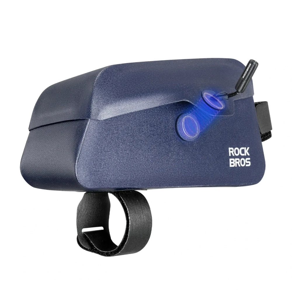 Rockbros 30120122006 Waterproof Bicycle Frame Bag with Magnetic Closure 0.9L - Blue - Pilt 3