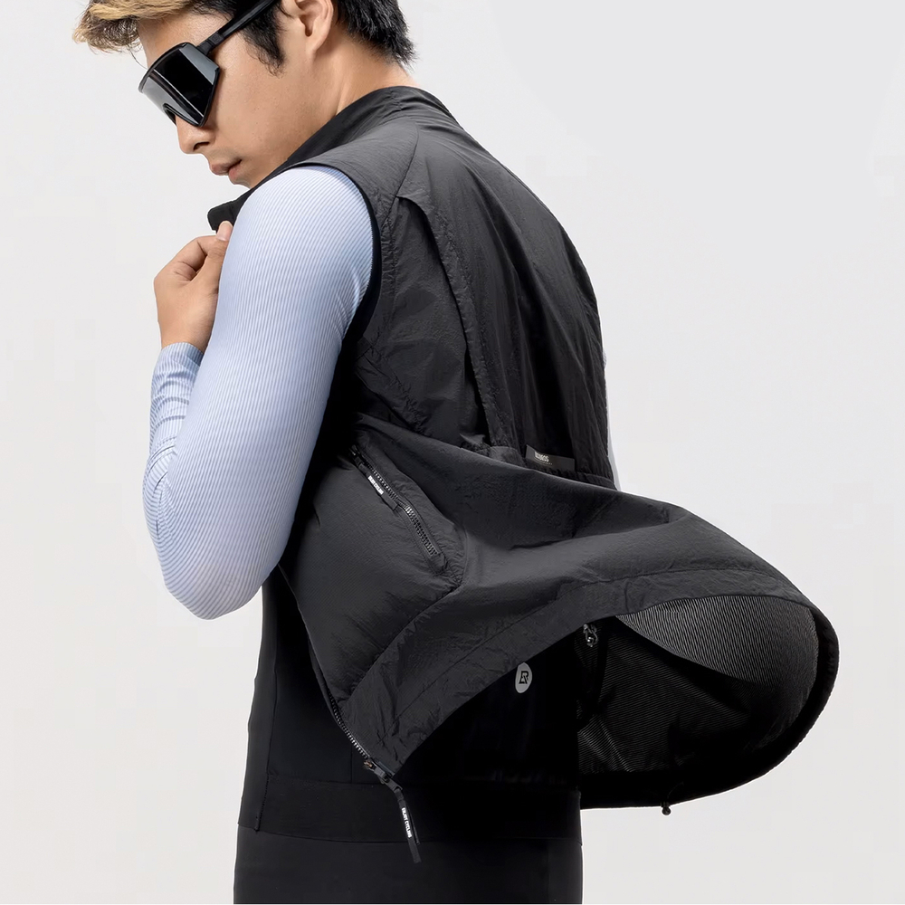 Rockbros YDMJ003 Windproof Vest Spring/Autumn Size S - Black - Image 2