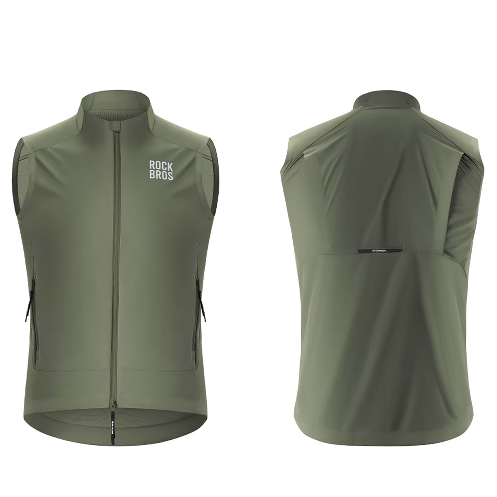 Rockbros YDMJ003 Windproof Vest Spring/Autumn Size XS - Green - Image 2