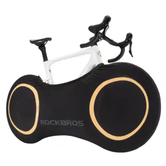 Rockbros D95 Elastic Cover Compatible with 26-29 Inch Gravel, Mountain, City, Road Bikes 700C (71×152 cm) - Black