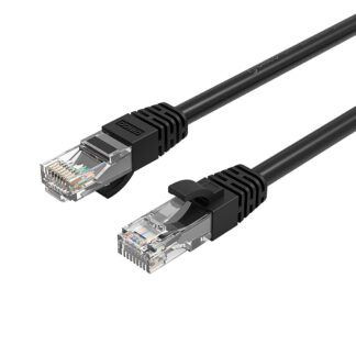 Orico PUG-C6 CAT6 1000Mbps RJ45 Ethernet Network Cable LAN Round 2m - Black