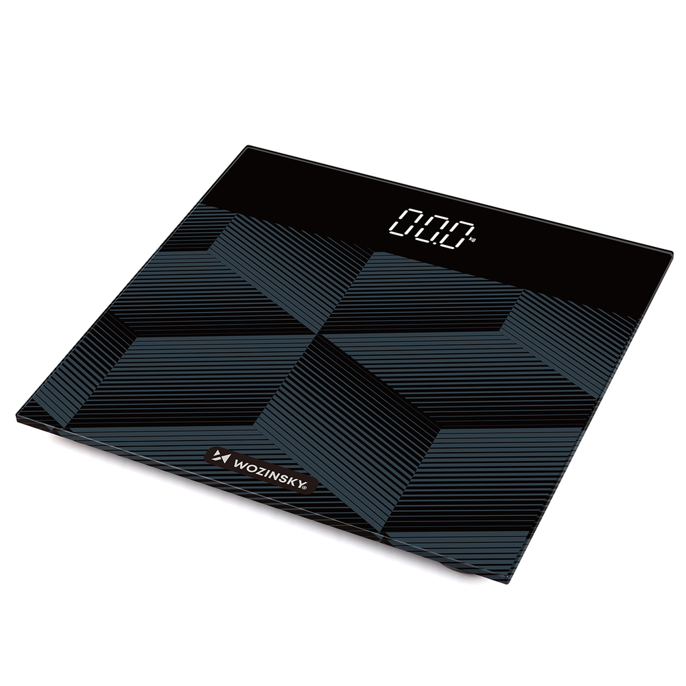 Wozinsky WAL-180 Bathroom Scale up to 180 kg Accurate - Black - Image 2