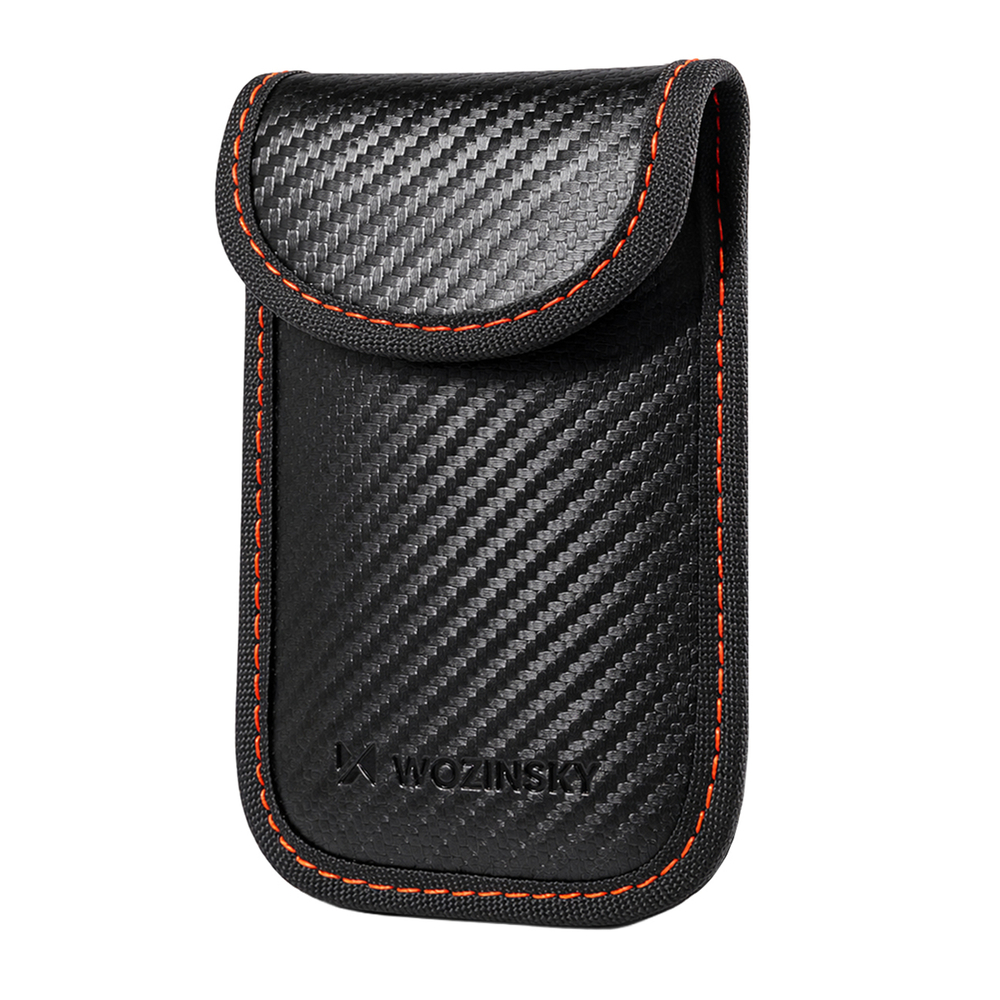 Wozinsky WPB-R14 RFID Blocking Case for Keyless Keys 14x9 cm - Black