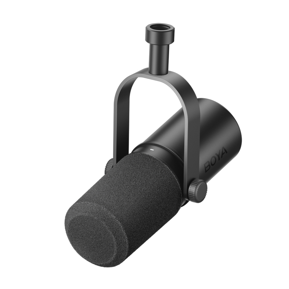 BOYA CastMic P60D Studio Microphone Stand Wired USB XLR - Black - Image 2