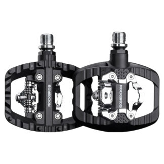 Rockbros PD303 Half-Lock Platform Bicycle Pedals - Black