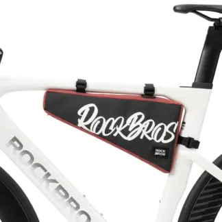Rockbros G008 Flash Journey Triangle Frame Bike Bag XL 1.9 l - Black and Red