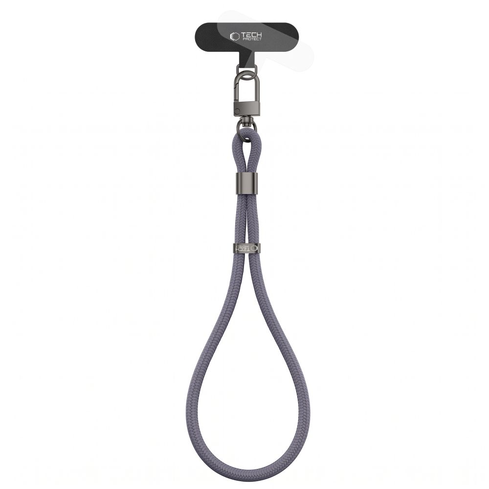 Tech-Protect C11S Rope Wrist Strap for Phone - Gray - Image 2