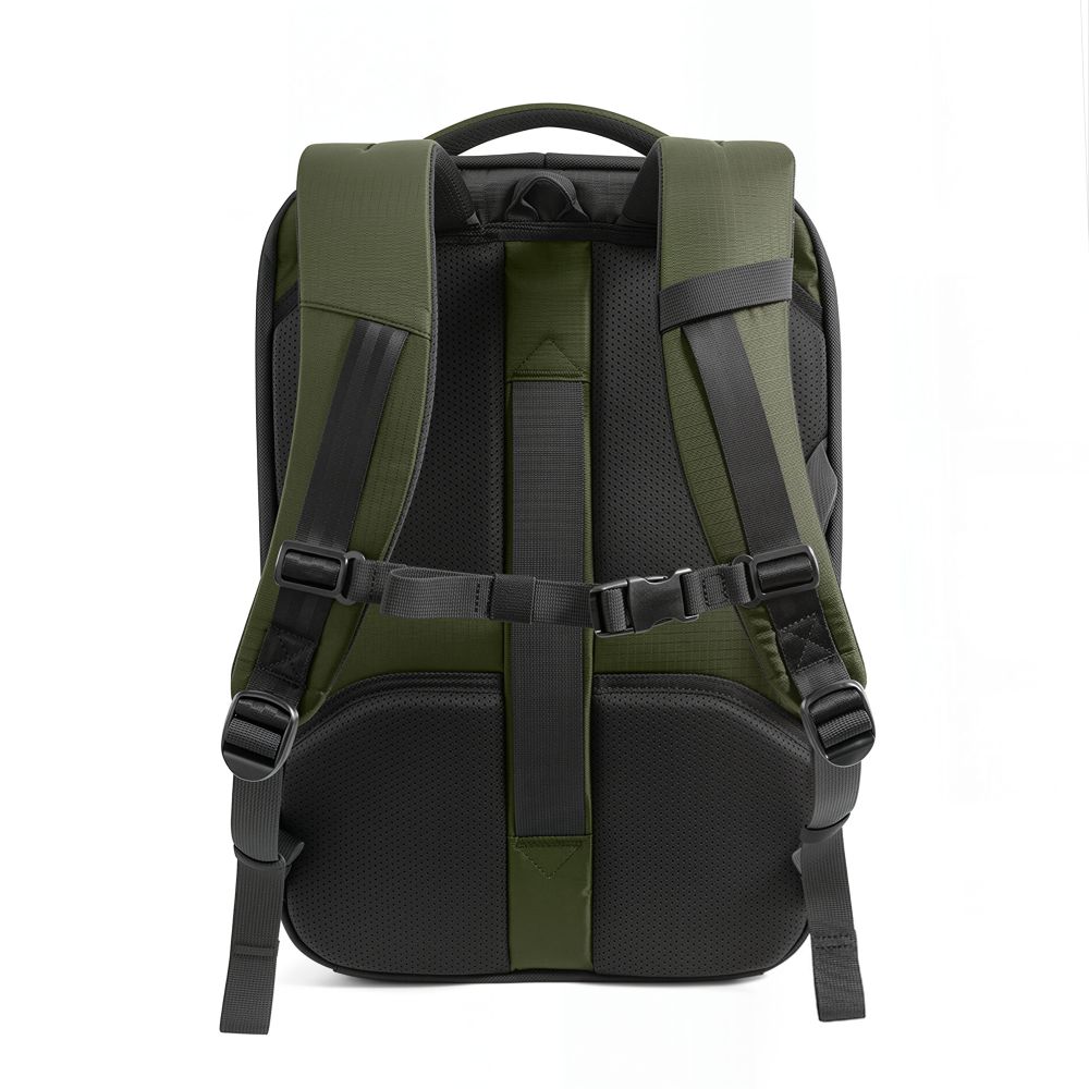 Tech-Protect Defender S70 RYANAIR & WIZZAIR 24L Laptop Backpack - Dark Green - Image 2