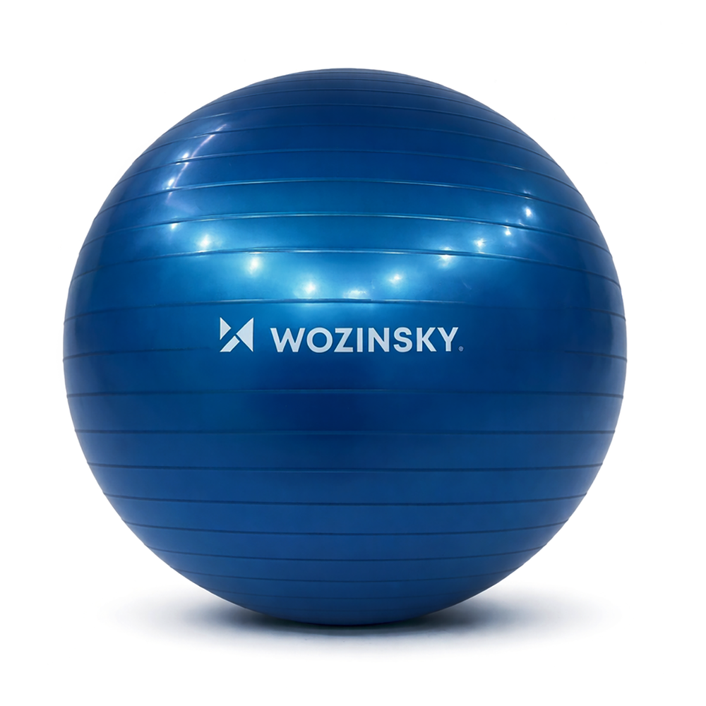 Wozinsky WGB65BL Exercise Ball, 65 cm, Blue