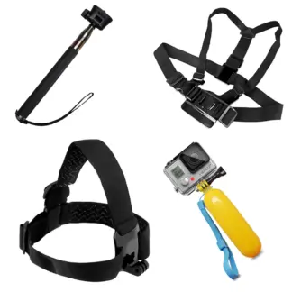 5-in-1 GoPro SJCAM Action Camera Accessories Kit