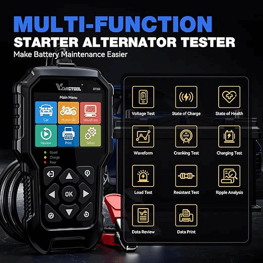 Vdiagtool BT300 battery tester - Image 3