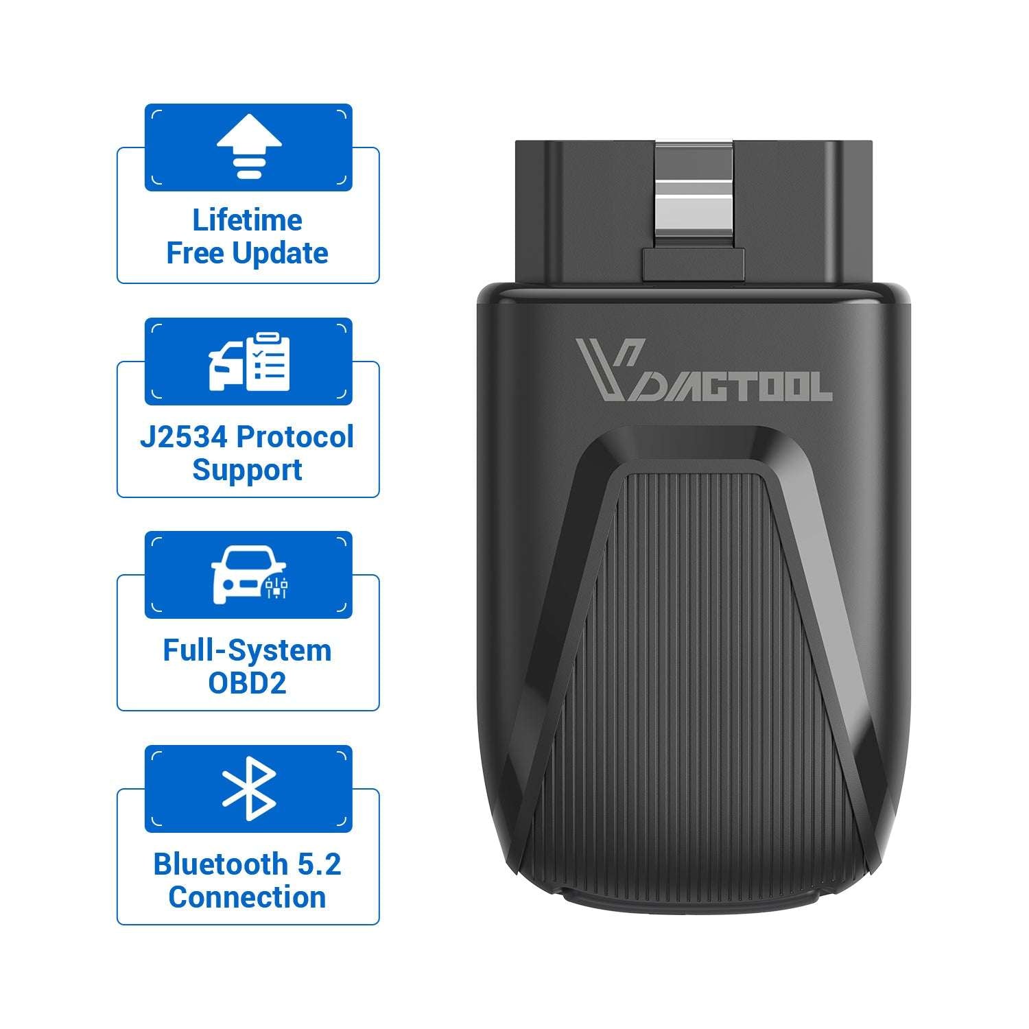 Vdiagtool D100 OBD2 diagnostic scanner — изображение 2