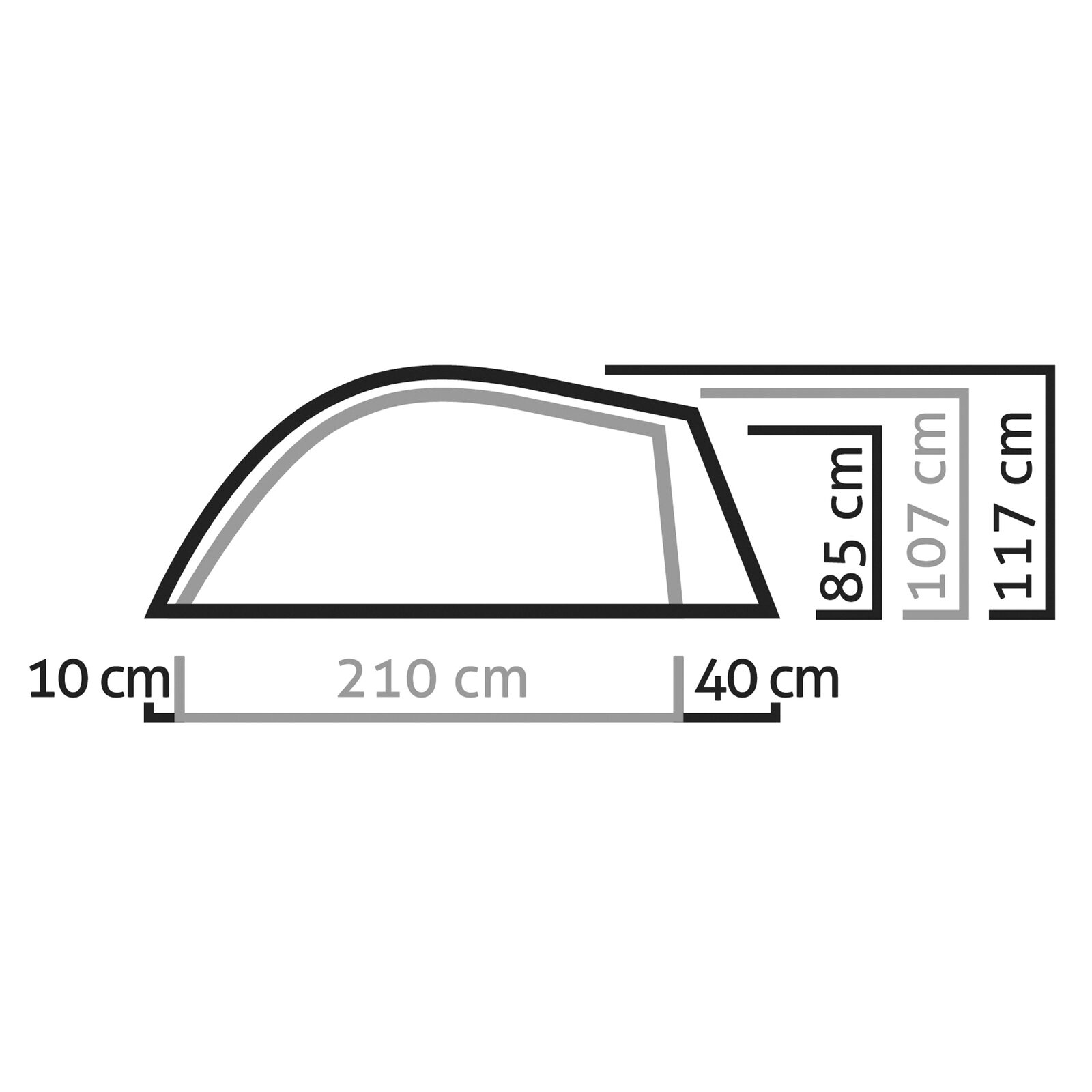 Salewa Telk 'Litetrek Pro' 3 persons - Pilt 6
