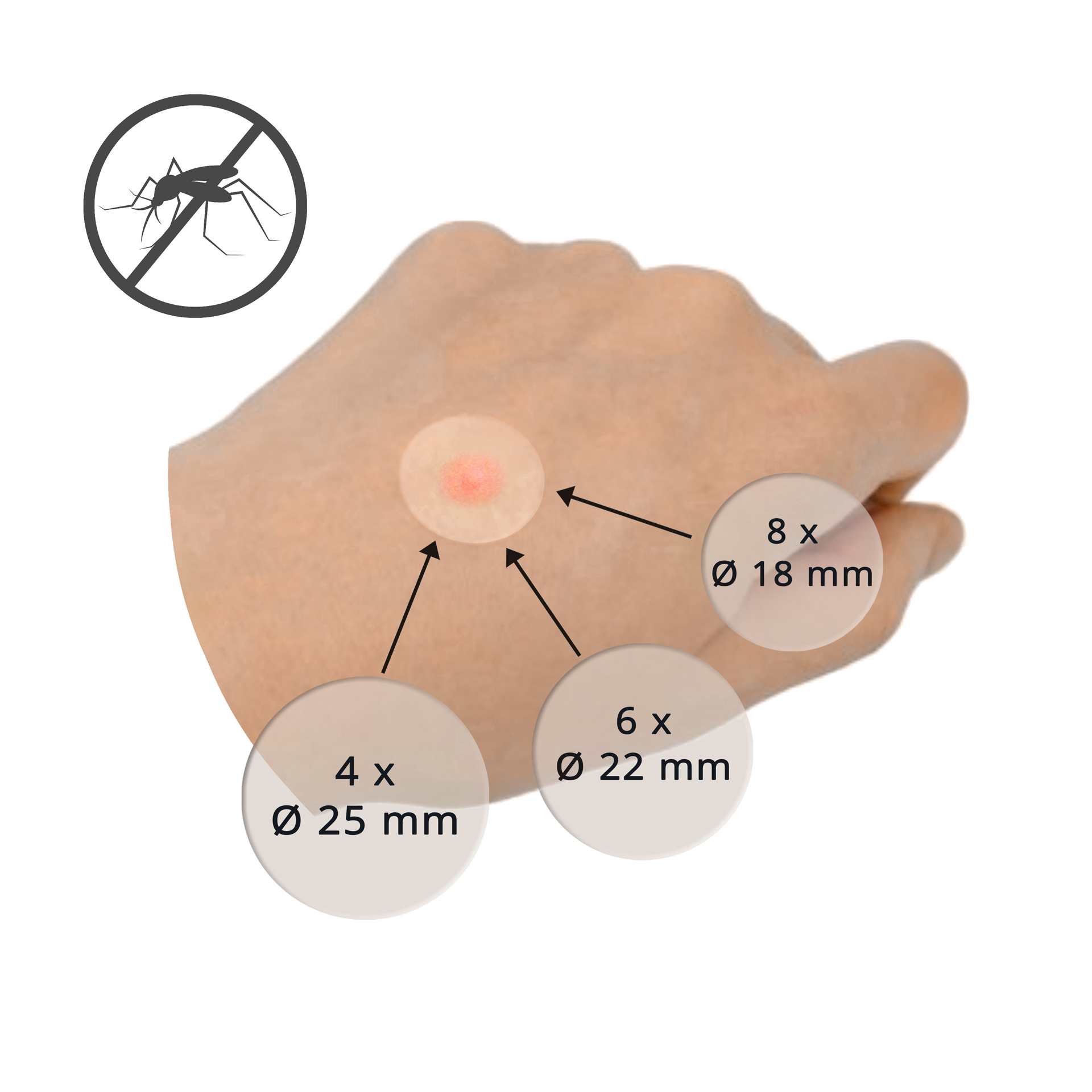BasicNature Mosquito Bite Plasters