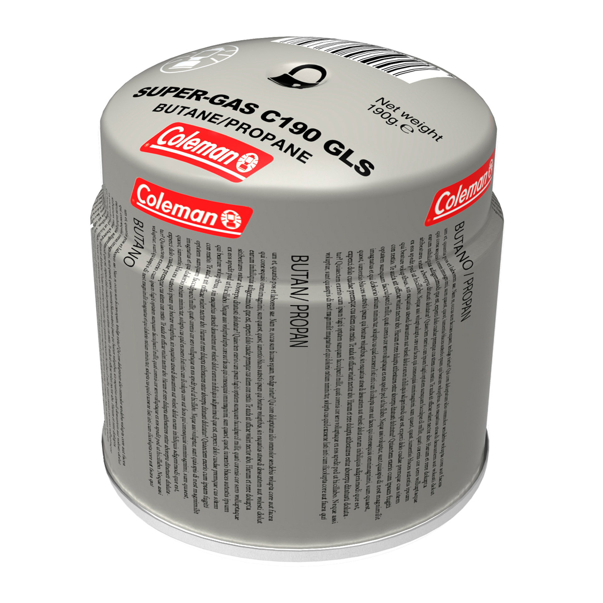 Co Pierceable gas cartridge 'GLS C190'