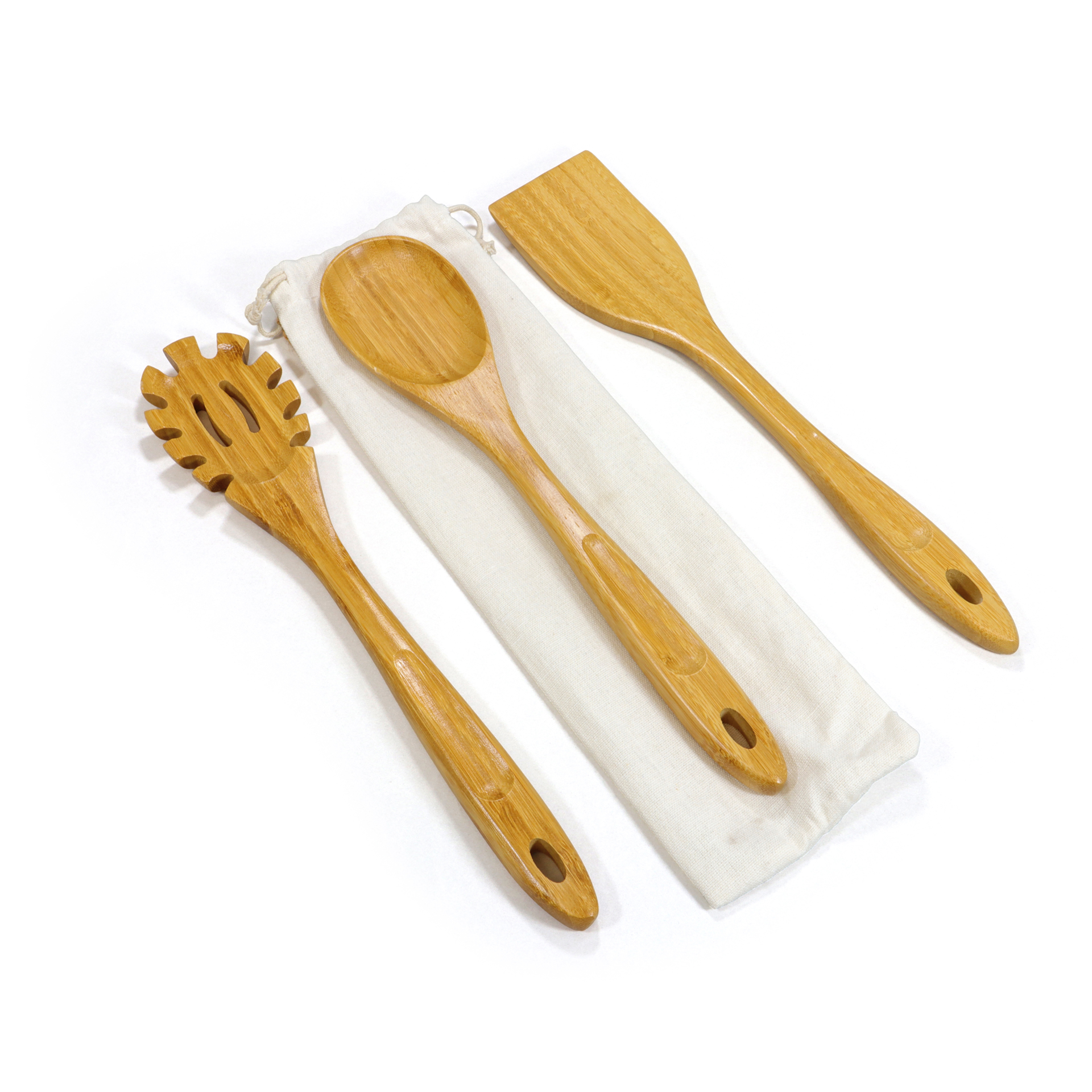 Origin Outdoors Cooking Utensil Set 'Bamboo'