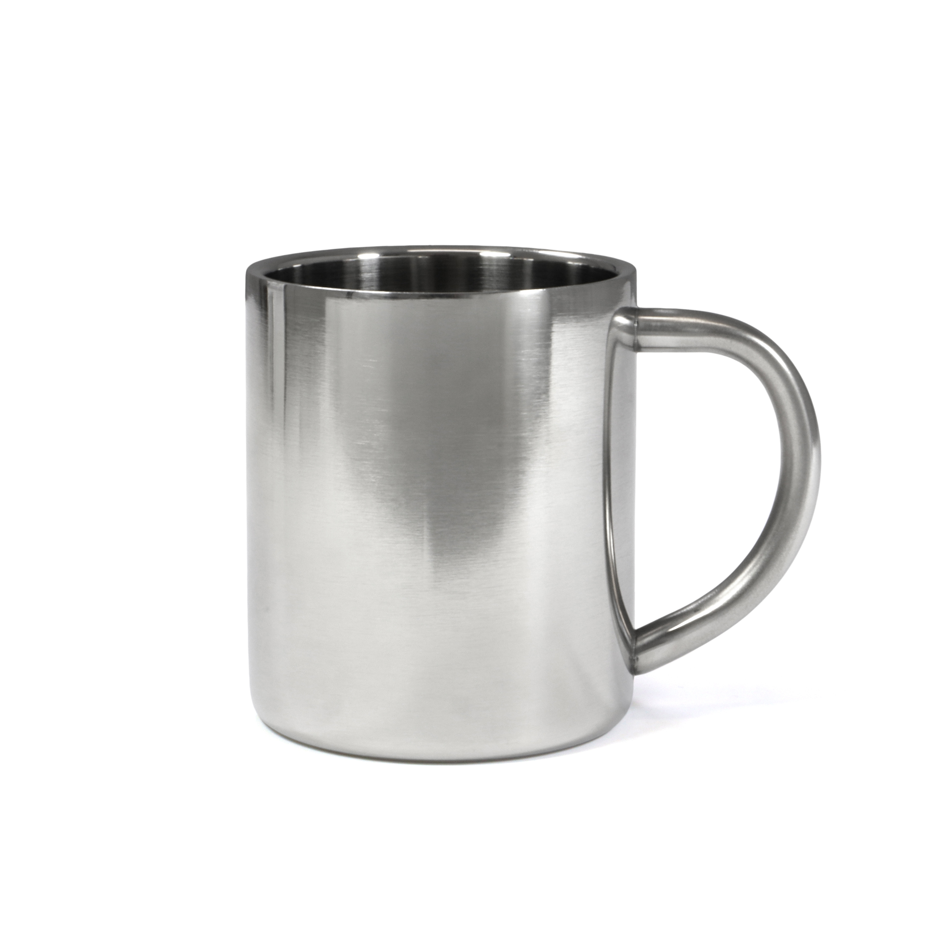 BasicNature Stainless steel thermo mug 'DeLuxe'