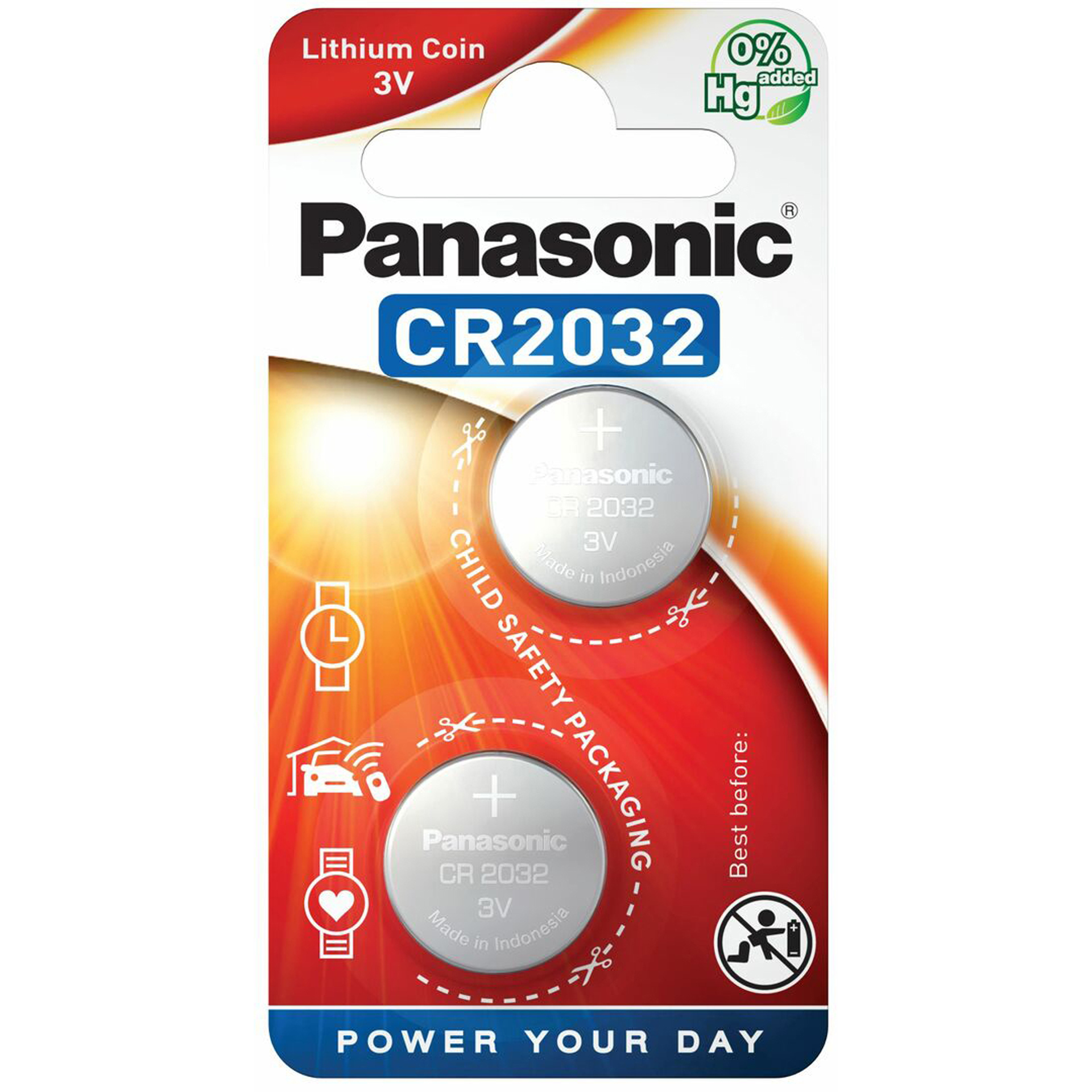 Panasonic Button battery Lithium