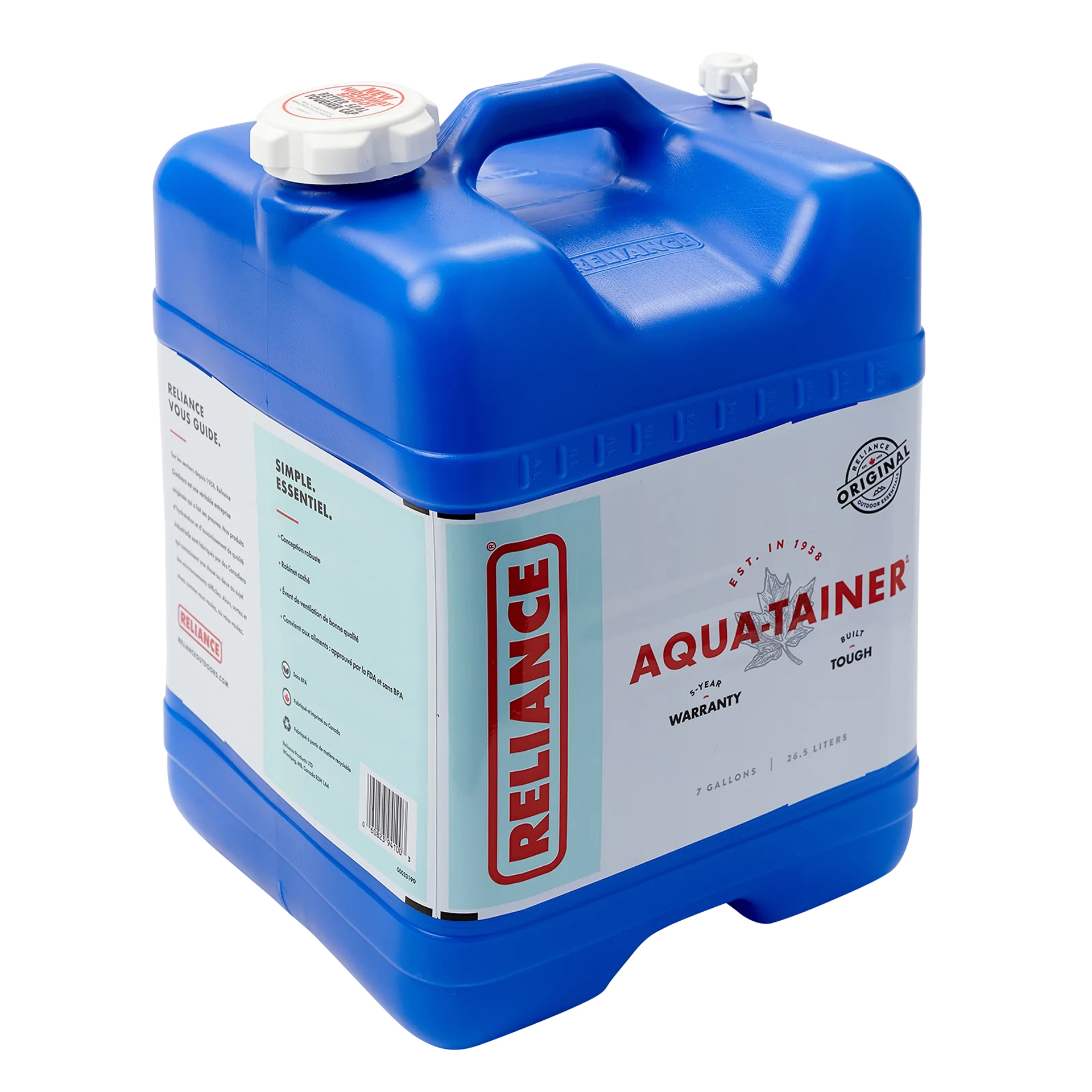 Reliance Canister 'Aqua Tainer'
