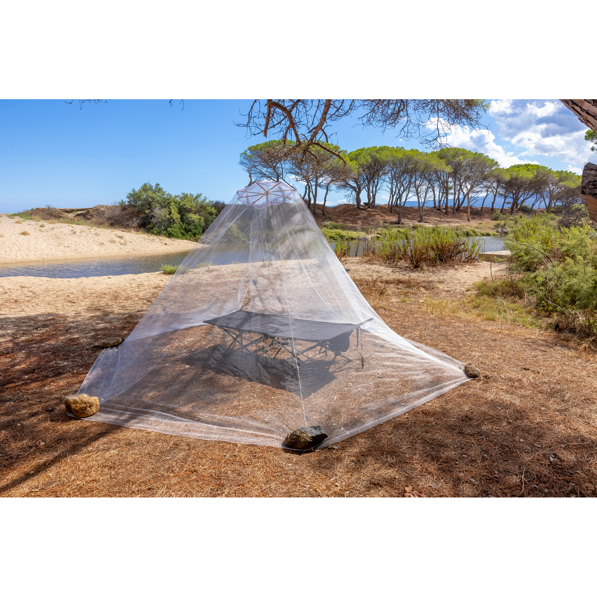 BasicNature Mosquito net 'Classic' Canopy