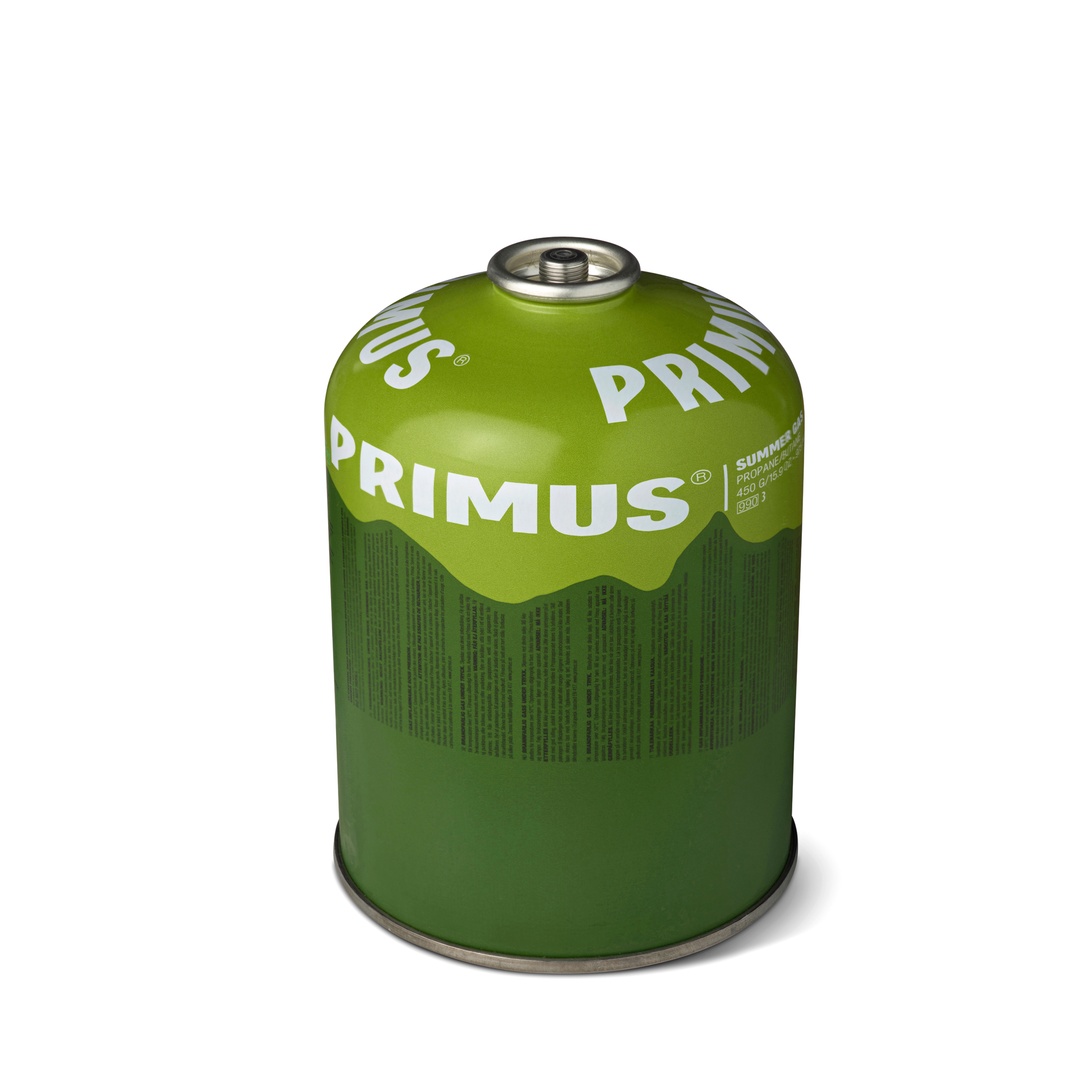 Primus Summer Gas' self-sealing cartridge