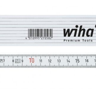 Wiha 27058 ruler 2000 mm Fiberglass, Polyamide