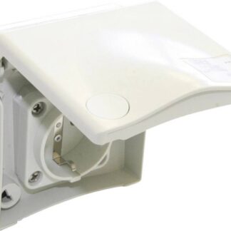 PCE 8630v Surface-up socket ballproof IP44 white