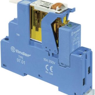 Finder 4C.01.8.230.0060 relay module rated voltage: 230 V/AC switching current (max.): 16A 1 changer 1 pc(s)