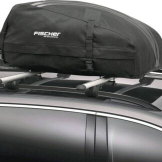 Fischer 126000 bicycle roof box black