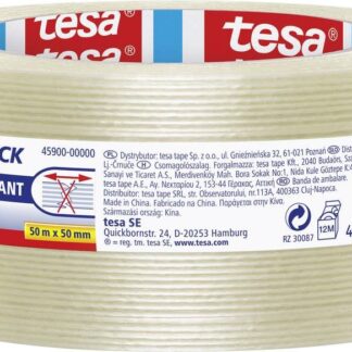 tesa ULTRA RESISTANT 45900-00000-00 filament adhesive tape tesapack® Transparent (L x W) 50 m x 50 mm 1 pc(s)