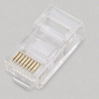 BKL Electronic Modular plug 2606003 plug, straight number of poles sensors 8P8C Transparent 100 pc(s)
